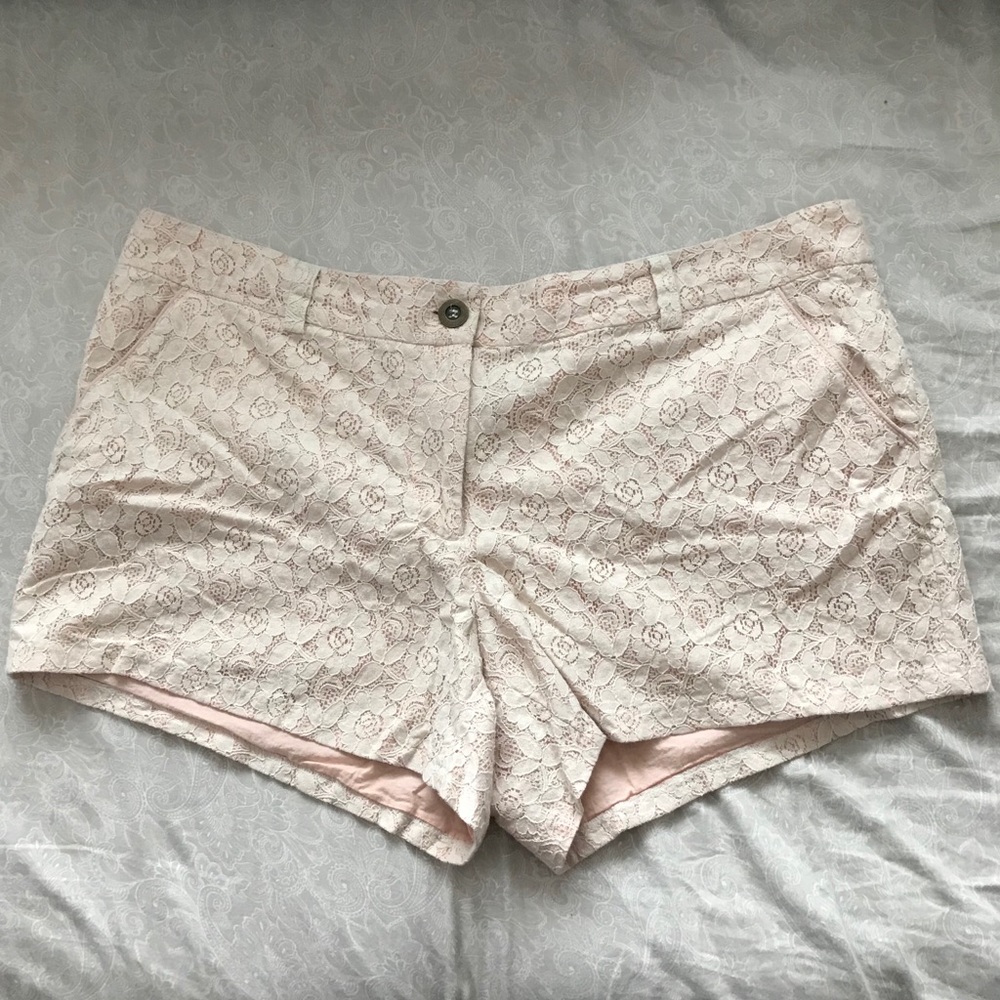 Lace shorts